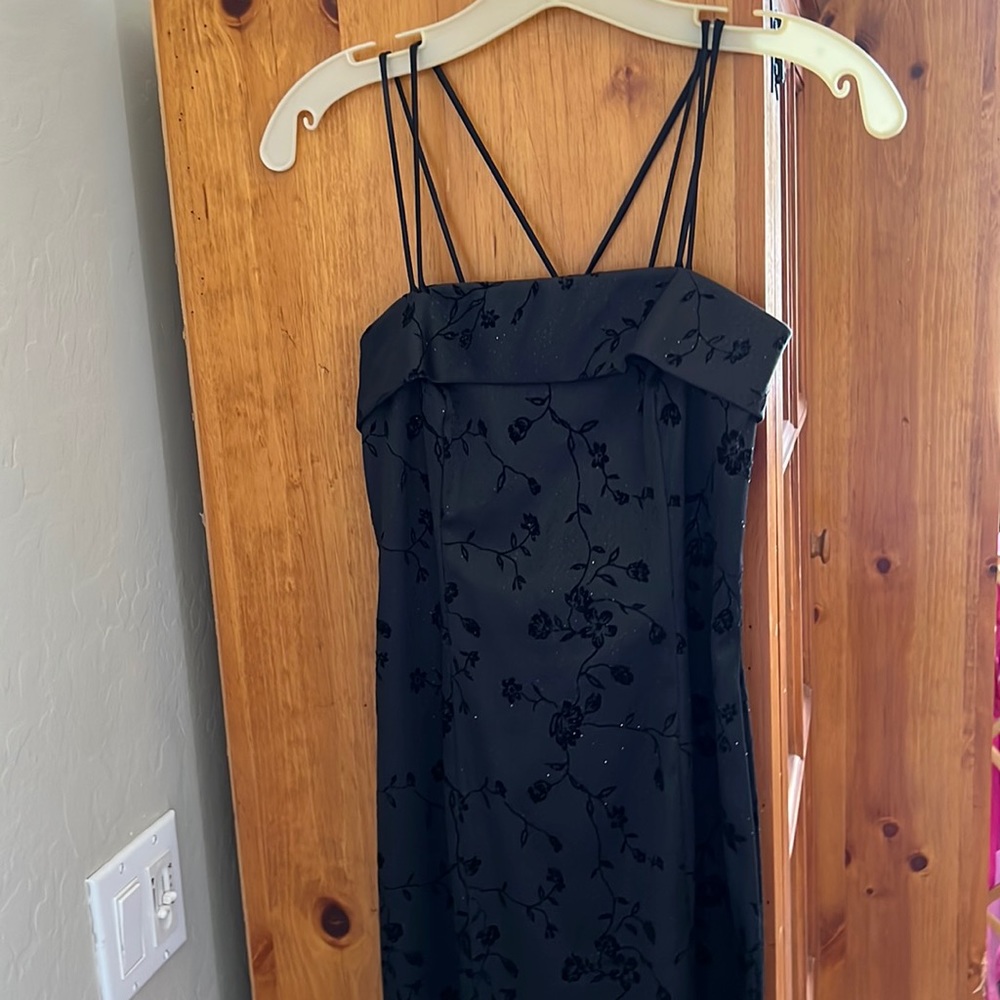 Little Black prom dress full length